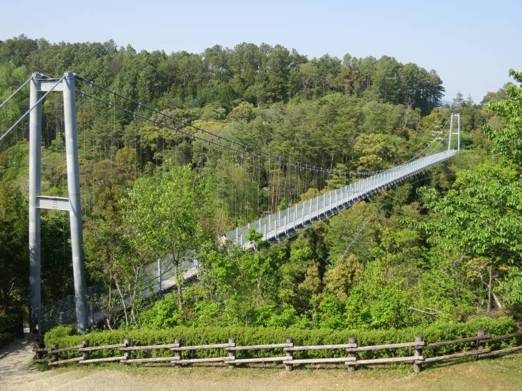 吊り橋の写真